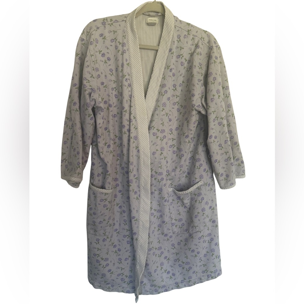 Nordstrom Intimates Floral Cotton Robe XS/S‎ – Vintage